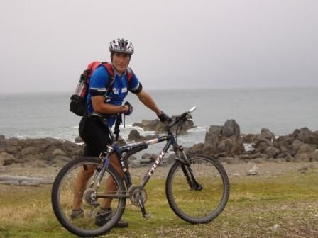 Pete at Oraka Point