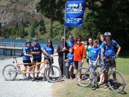 Riders and Support Crew Arriving at Walter Peak
